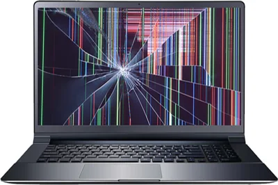 Pukao ekran na laptopu