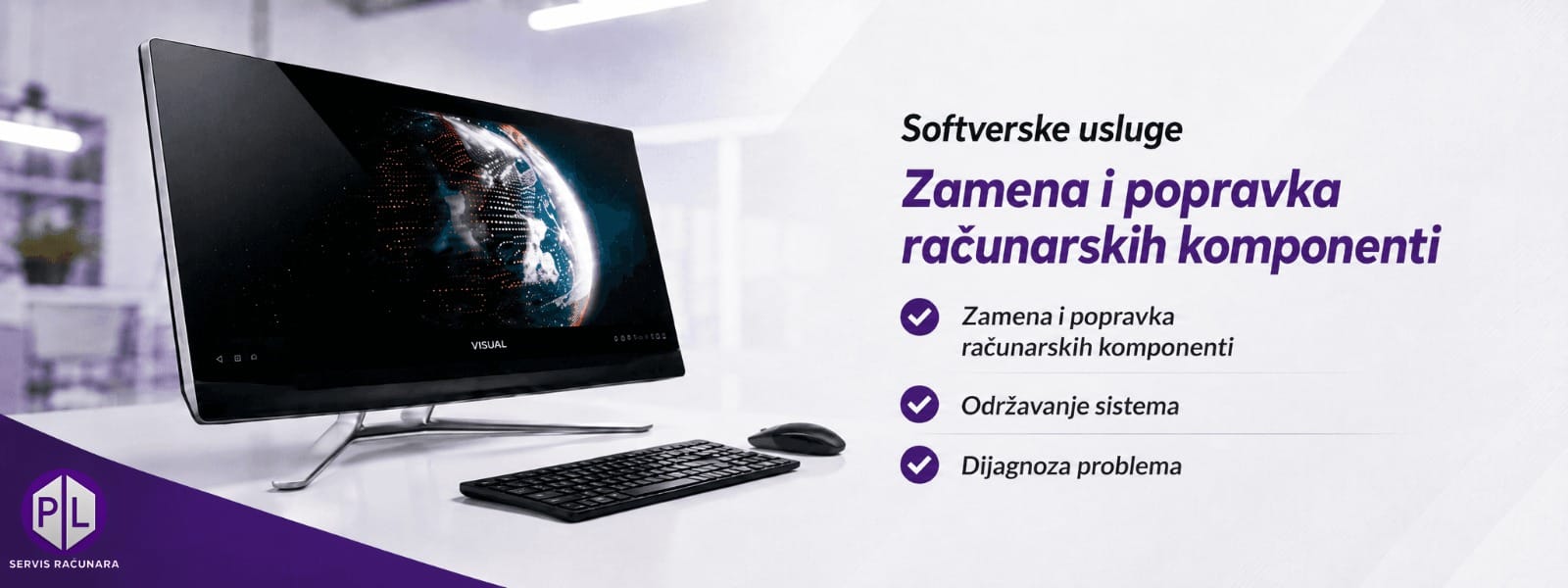 PL Servis softverske usluge zamena i popravka računarskih komponenti