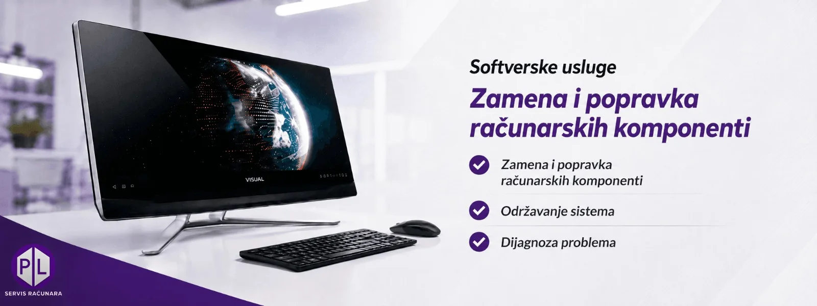 PL Servis softverske usluge zamena i popravka računarskih komponenti